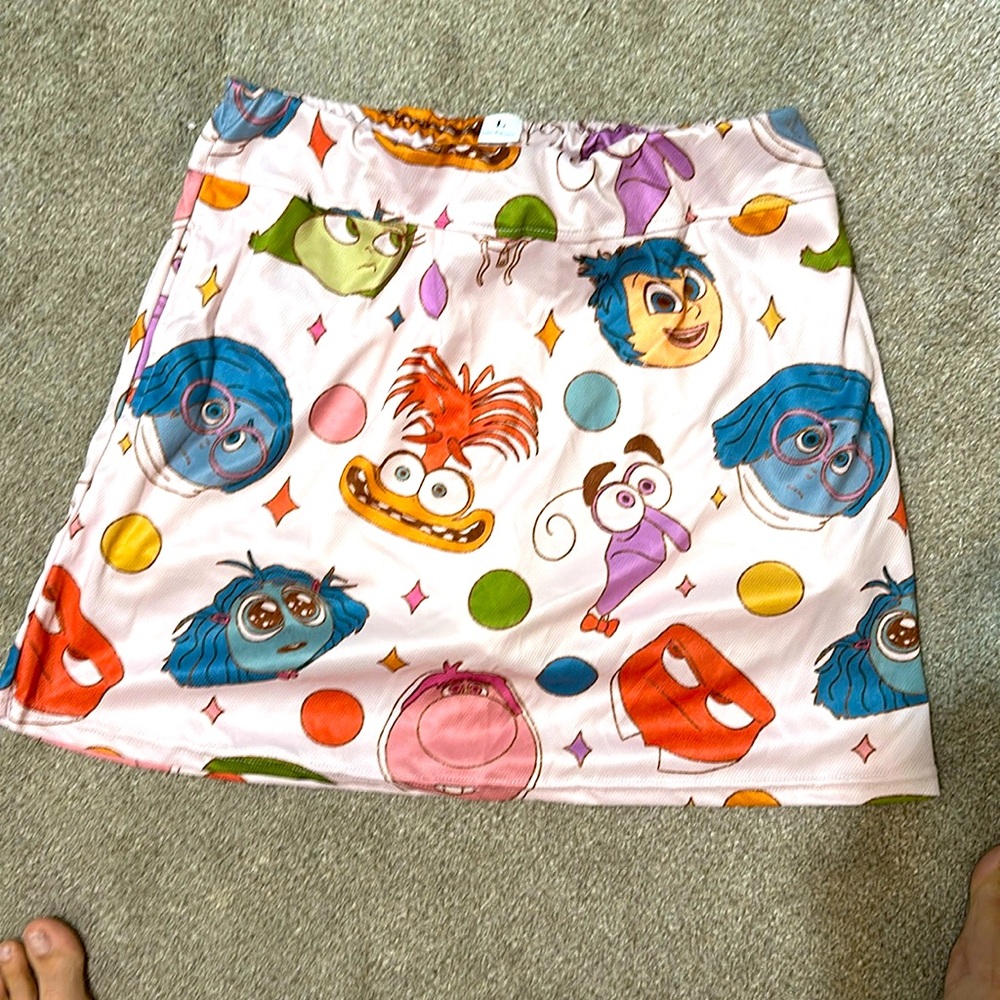Adult Inside Out 2 skort from wild rich kids